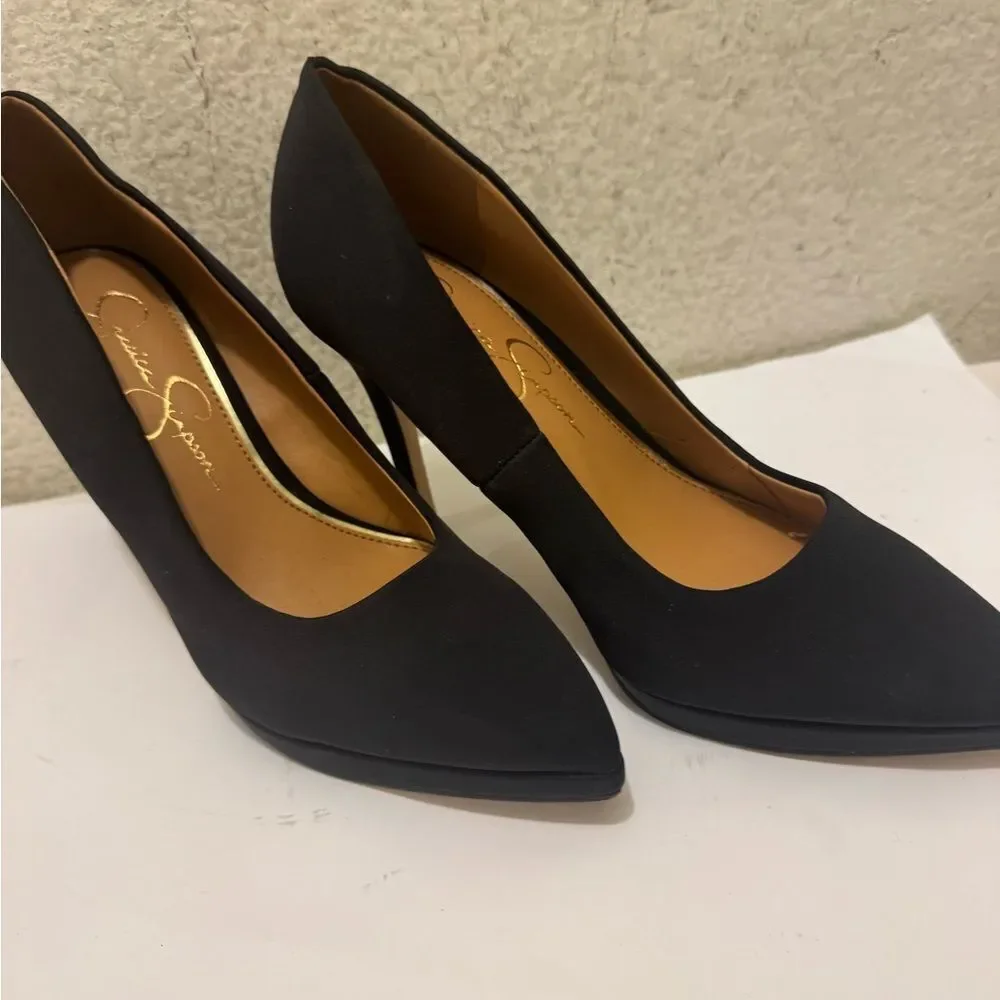 Jessica Simpson Black Heels